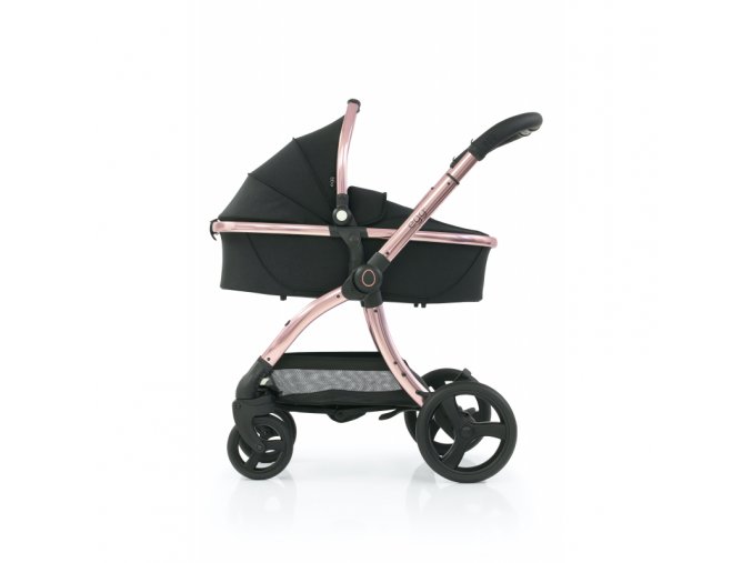 BabyStyle Egg2 hlboká vanička, DIAMOND BLACK / Rose gold 2022 - Špeciálna Edícia