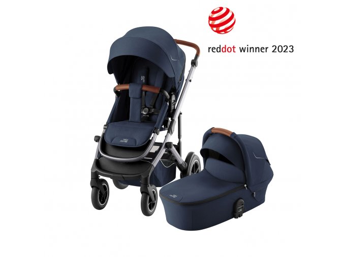 BRITAX Set kočárek Smile 5Z + hluboká korba, Night Blue