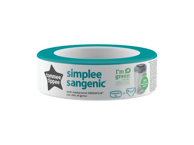 TOMMEE TIPPEE Simplee Sangenic náhradní kazeta,1 ks