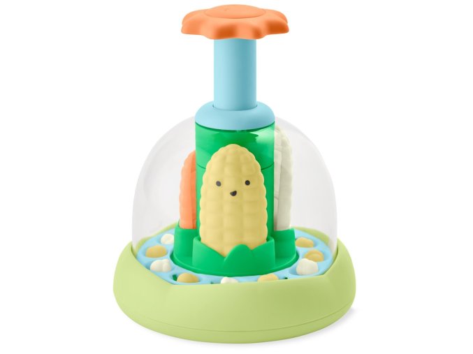 SKIP HOP Hračka Farmstand Push&Spin 6m+