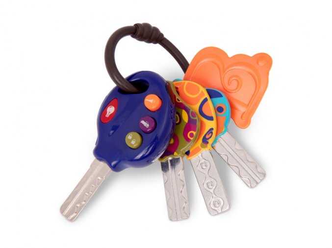 B-Toys Elektronické kľúče LucKeys modré