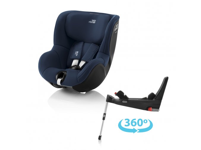 BRITAX Autosedačka Dualfix 3 i-size Bundle Flex 5Z, Indigo Blue