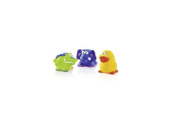 NUBY Hračka do vody 3ks, 4m+