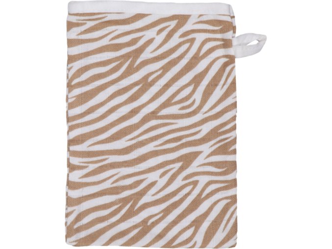 TRYCO Mušelínová žinka, 3ks - Zebra