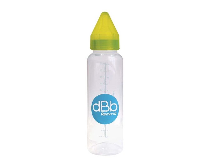 dBb Remond Dbb Detská fľaša PP 360 Ml, Cumlík 4+ mesiace, Silikón, Green