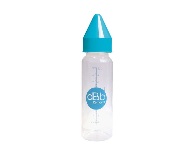 dBb Remond Dbb dojčenská fľaša PP 270 Ml, Cumlík Nn Silikón, Tyrkysová