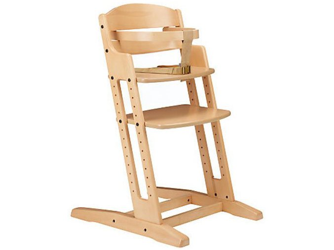 1529 drevena jedalenska stolicka babydan danchair natur