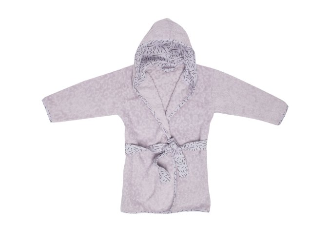 15392 fialovy frote zupanek pro miminko bebe jou fabulous zebra