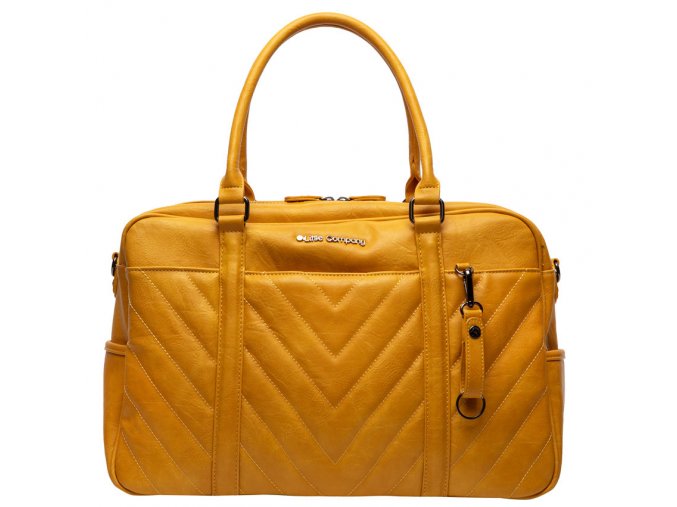 15509 prebalovacia taska amsterdam quilted yellow presivana little company zlta