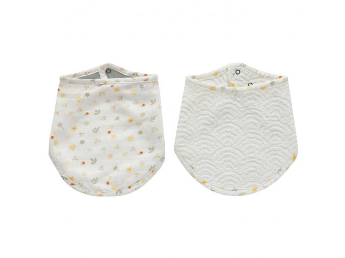 Bebe-Jou Bandana slintáčik Bébé-jou Bohemian Garden 2ks