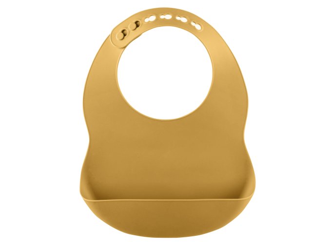 ZOPA Silikónový bryndák, Mustard Yellow
