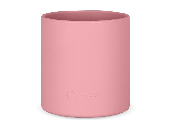 PETITE&MARS Hrnček silikonový Take&Match (Varianta  Dusty Rose 6m+)