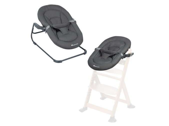 Timba Baby ležadlo 2v1 Mineral Graphite
