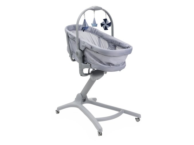 CHICCO Postieľka/lehátko/stolička Chicco Baby Hug Pro - Earl (Varianta  Grey)