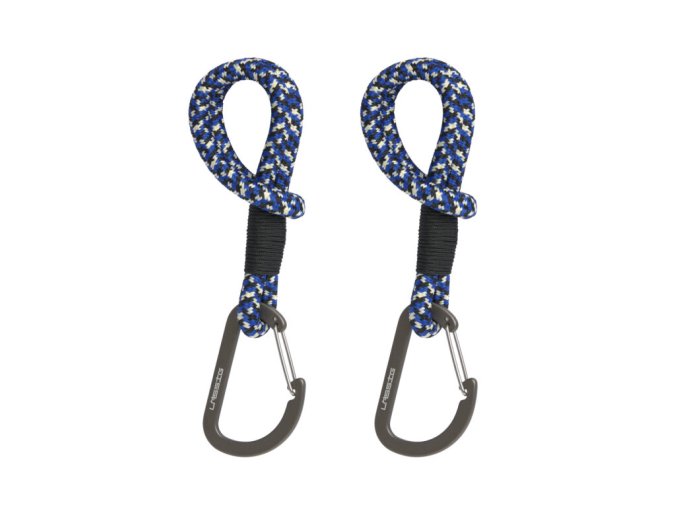 LÄSSIG FAMILY LÄSSIG Casual Stroller Hooks Cord 2024 (Varianta black/blue/vanilla)