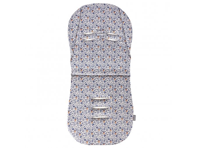 ZOPA Podložka do kočíka z pamäťovej peny Comfort, Emoji Beige