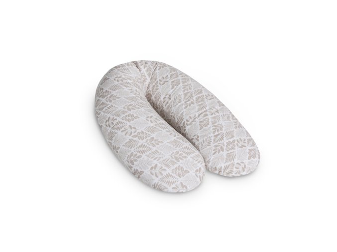 CEBA BABY Vankúš na dojčenie Cebuška PHYSIO Multi Žerzej (Varianta  Brown Leaves 190 cm)