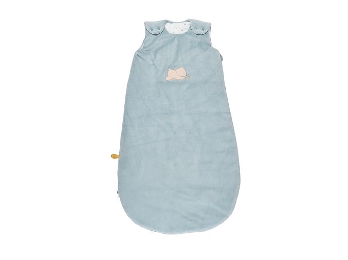 NATTOU Vak spací velúrový modrá TOG 2,5 6-24m, 90cm Romeo, Jules & Sally