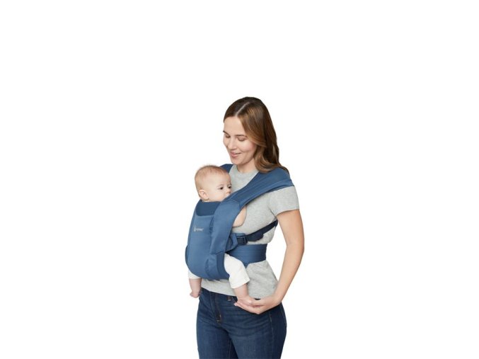 ERGOBABY Nosič EMBRACE - SOFT AIR MESH - Blue