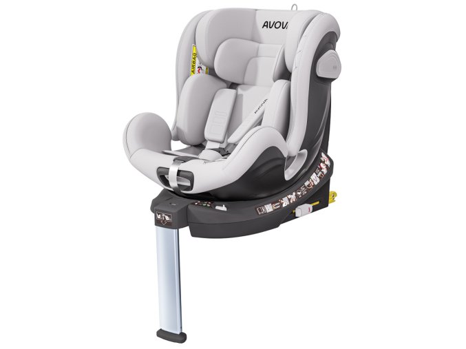 AVOVA Swan-fix I-SIZE 2025 Sky Grey 40-125cm