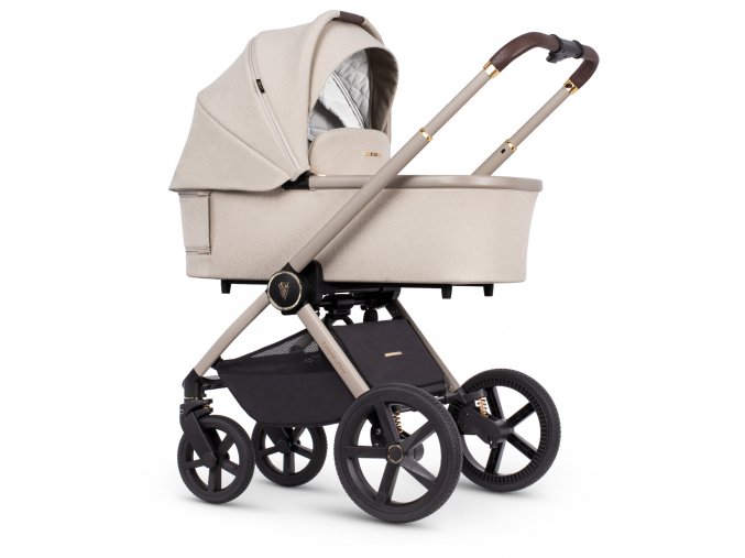 Venicci Tinum Upline Stone Beige Seat Carrycot 01