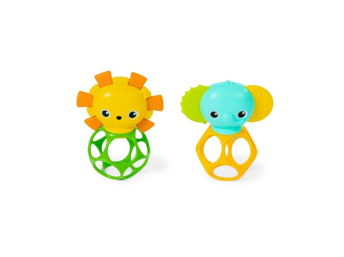 OBALL Hračka Oball Hryzačky Soother Pals™ Easy-Grasp 2ks 3m+