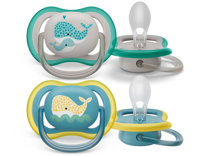 Philips AVENT Cumlík Ultra air obrázok 18m+ (veľryba) 2ks
