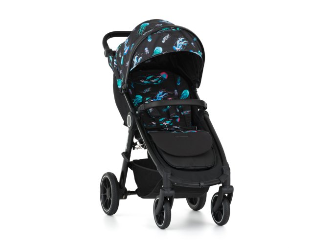 PETITE&MARS Kočík športový Street2 RWS Black Limited 100 Jellyfish (Varianta  Complete)