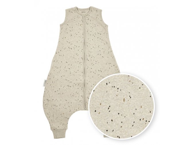 Meyco Letní Jumper RIB MINI SPOT vel.104 - Sand melange