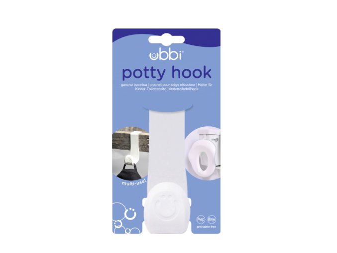 Ubbi Háčik na WC redukciu / nočník, White