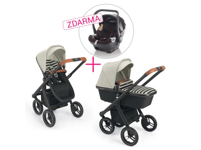 NEONATO SET Kočík Puro + autosedačka X1 ZDARMA, Col.40A