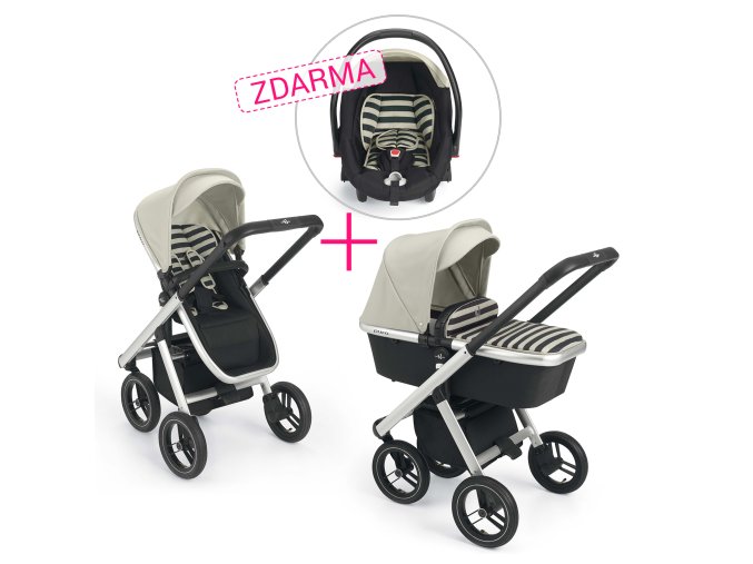NEONATO SET Kočík Puro + autosedačka Puro ZDARMA, Col.48A