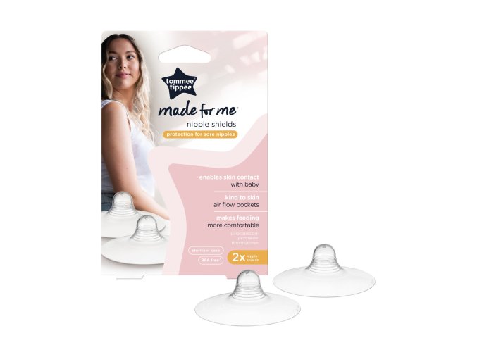 TOMMEE TIPPEE Prsní kloboučky C2N 2ks