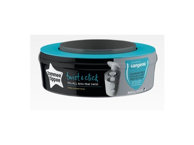 TOMMEE TIPPEE Twist & Click Advanced, náhradné kazeta 1 ks