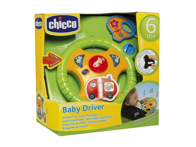 CHICCO Hračka hudobná s aktivitami volant 6m+