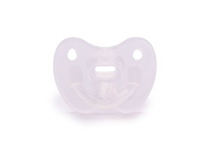 SUAVINEX CLOUDS ŠIDÍTKO Anatomické silikonové +6 m - PRŮHLEDNÉ (Varianta siditko-anatomicke-silikonove-6-m-pruhledne)