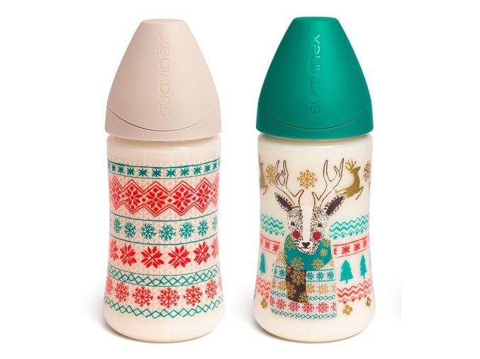 SUAVINEX Fľaša 270 ml - WINTER - KRÉMOVÁ (Varianta kremova)