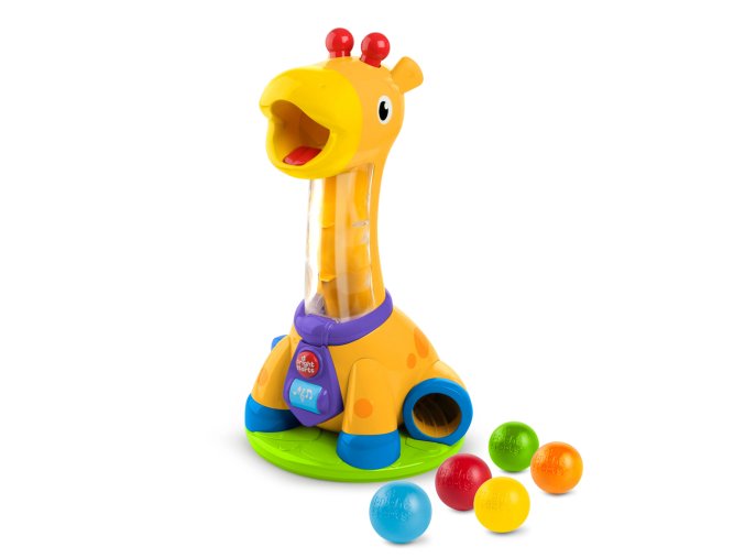 BRIGHT STARTS Hračka hudobná žirafa Spin & Giggle™ 12m+