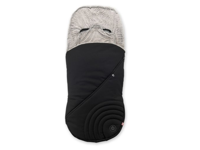 27937 6 kiddy cierny fusak univerzalny fusak do kazdeho kocika s kozusinou