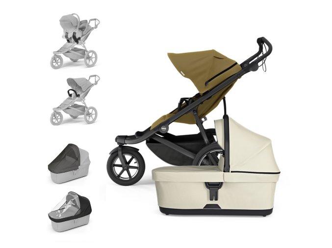THULE Kočík Urban Glide 3 Green set XL