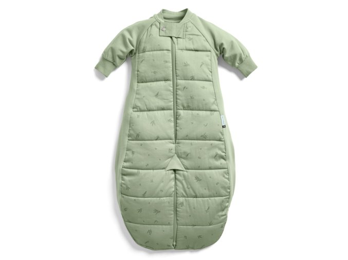 ERGOPOUCH Vak a overal na spanie 2v1 organická bavlna Suit Willow (Varianta  3-12 m, 6-12 kg, 2,5 tog)