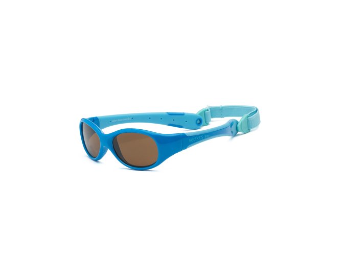 REAL SHADES Sluneční brýle Explorer 0+, Blue/Light Blue