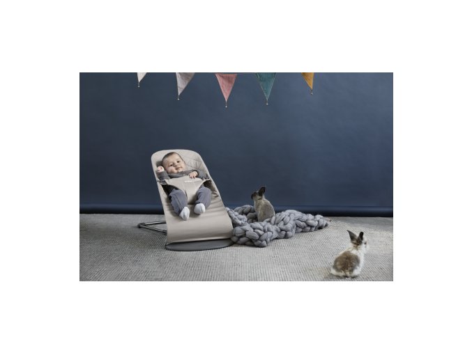 Lehátko Babybjorn Bouncer Bliss Anthracite Mesh