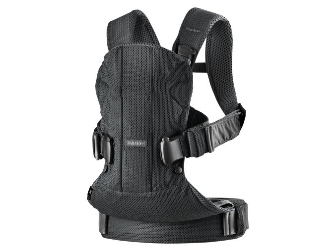 Babybjorn nosič ONE Black 3D Mesh