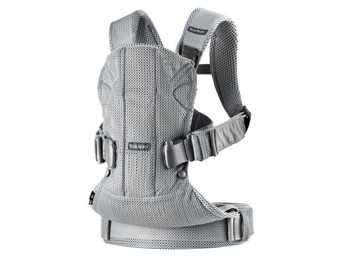 Babybjorn nosič ONE Silver 3D Mesh