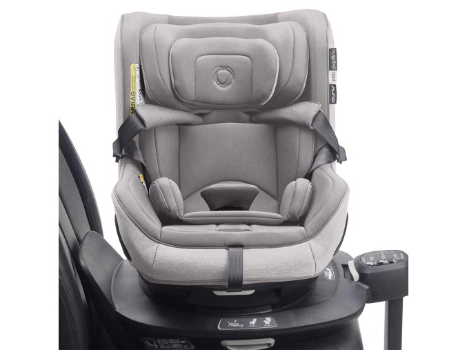 Bugaboo Owl by NUNA grey + NUNA base