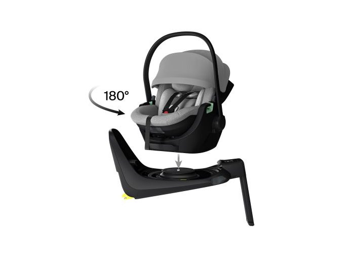 thule maple autosedacka pro kojence light grey isofix zakladna alfi