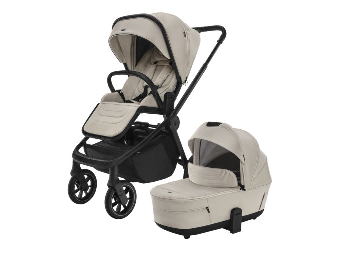 ZOPA Set športový kočík Move Cross 5 + hlboká korba XL 5 + adaptéry, Ivory Beige