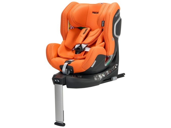 29037 autosedacka recaro xenon 1 kid 2025 61 125cm vibrant orange pre deti od 3 mesiacov do 7 rokov je otocna o 360 stupnov podla normy i size