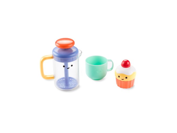 SKIP HOP Sada do vane 12m+ Tub to table café - Zábavné bublinky